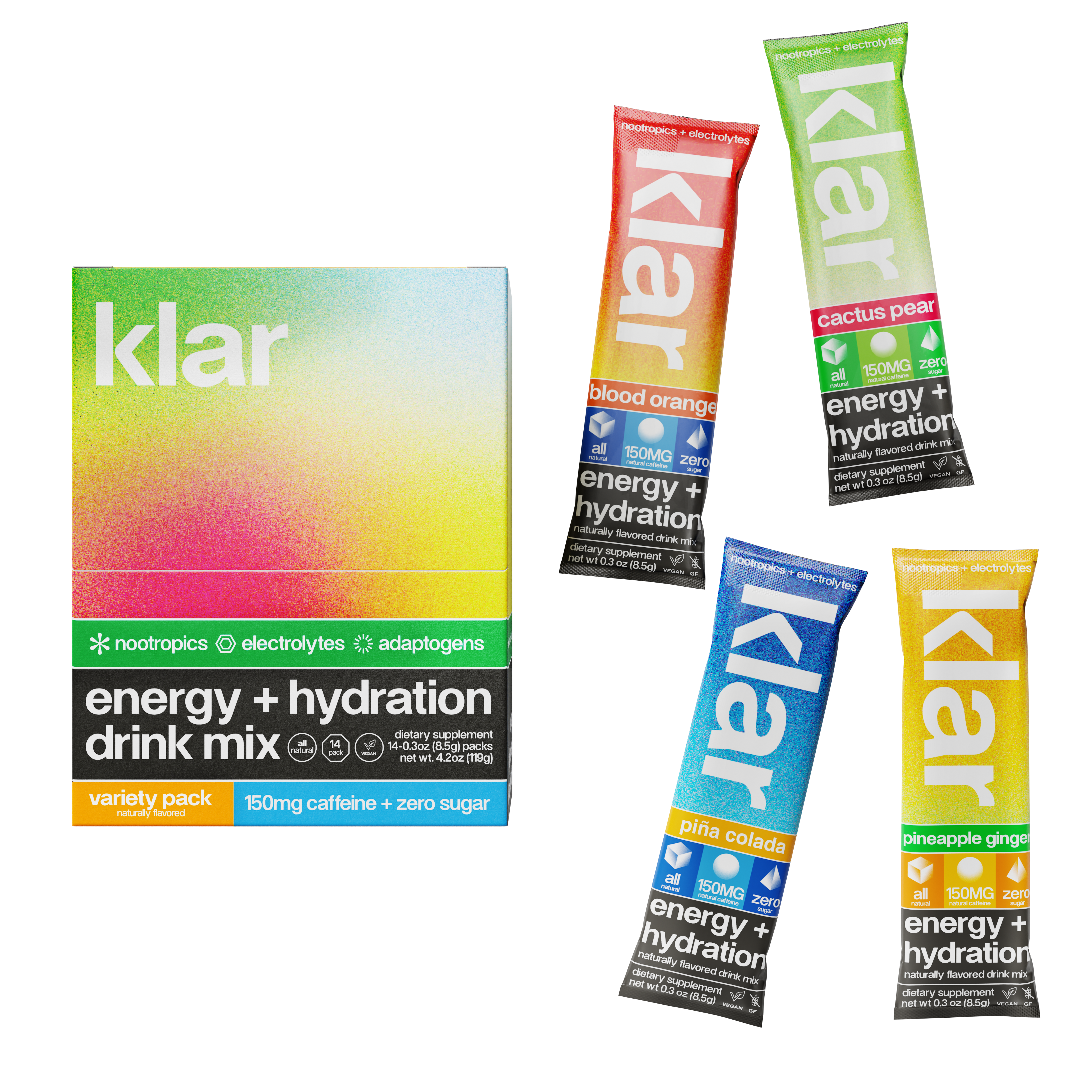Energy + Focus + Hydration Drink Mix