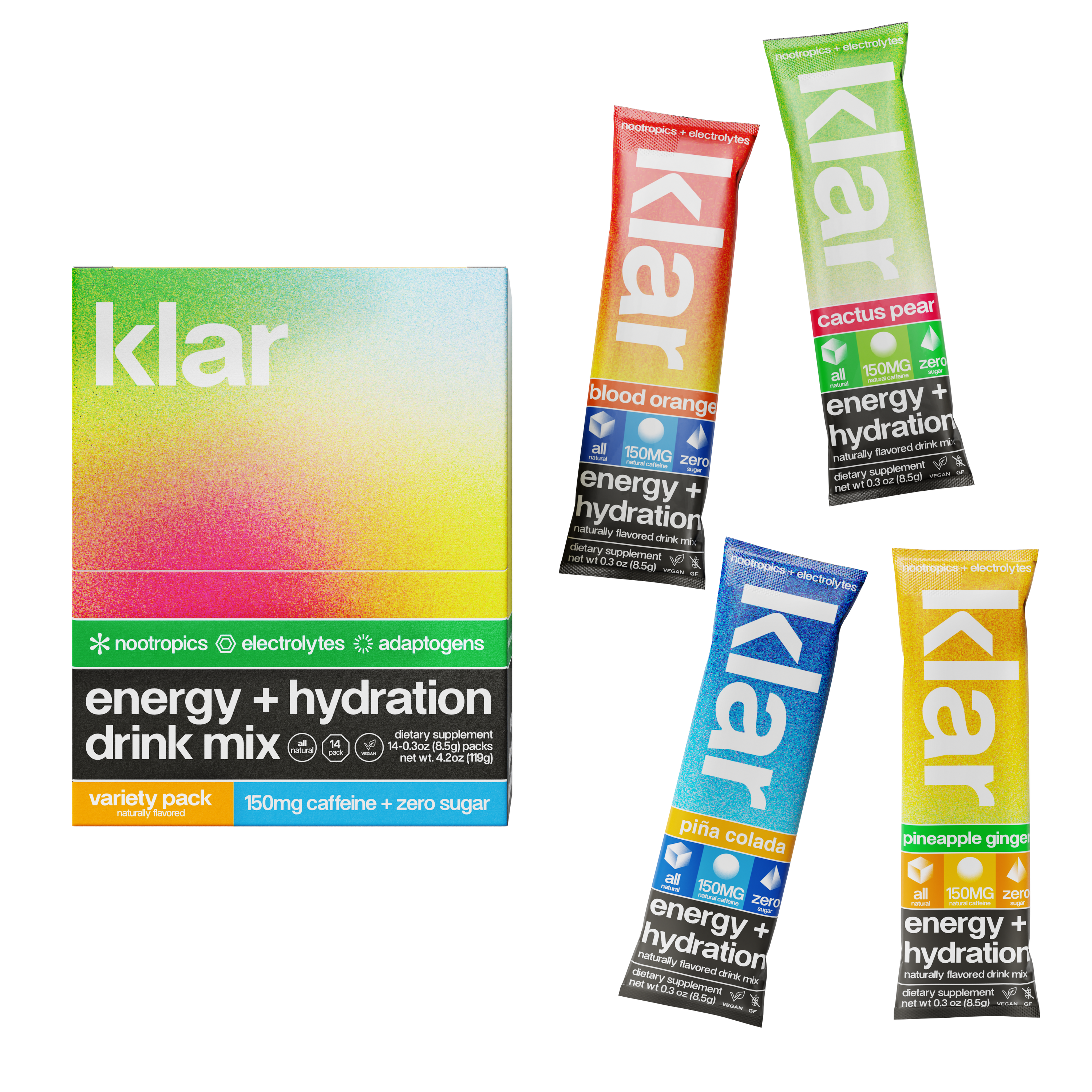 Energy + Focus + Hydration Drink Mix