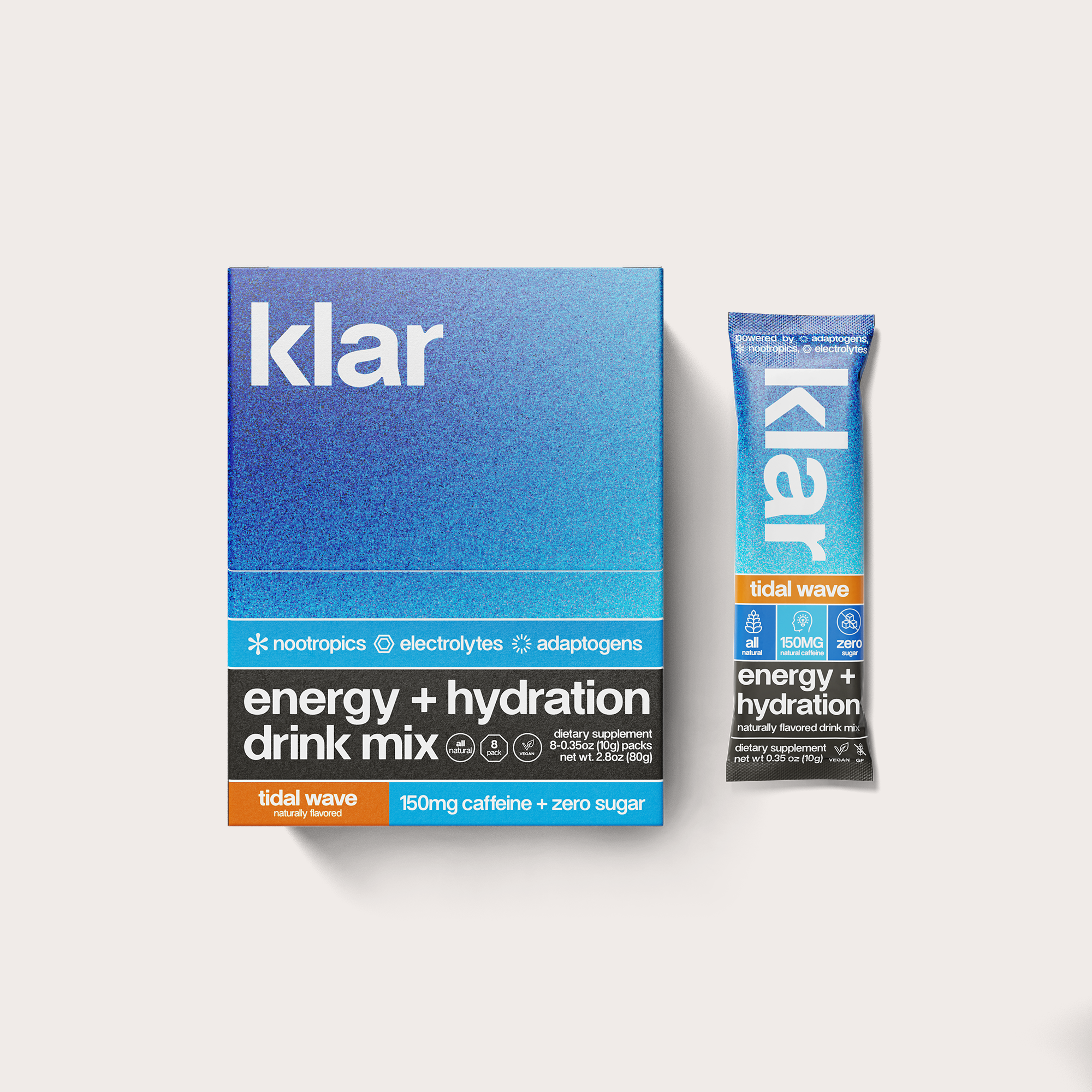 Tidal Wave Energy + Hydration Drink Mix - 16 Pack